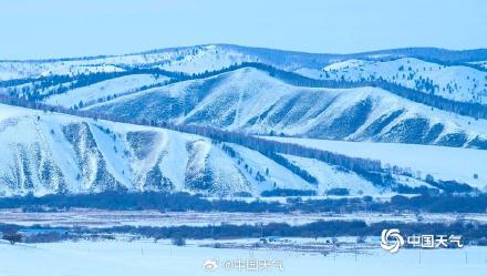 内蒙古呼伦贝尔再遇降雪 大地空灵广阔 内蒙古呼伦贝尔再遇降雪 大地空灵广阔