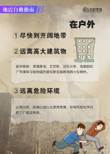 台湾连发3次地震 转存！这是一个很全面的地震自救指南