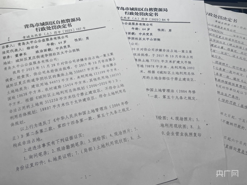 风景区内数百亩青山变墓地，谁干的？