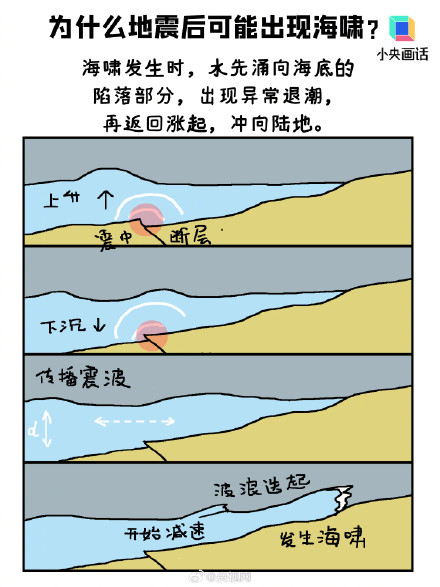 遇到海啸应该如何自救？