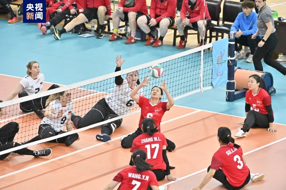 巴黎残奥会坐式排球资格赛在云南大理举行 中国男女队收获开门红