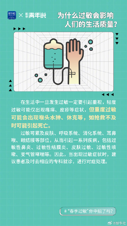 春季过敏你中招了吗 春季过敏你中招了吗