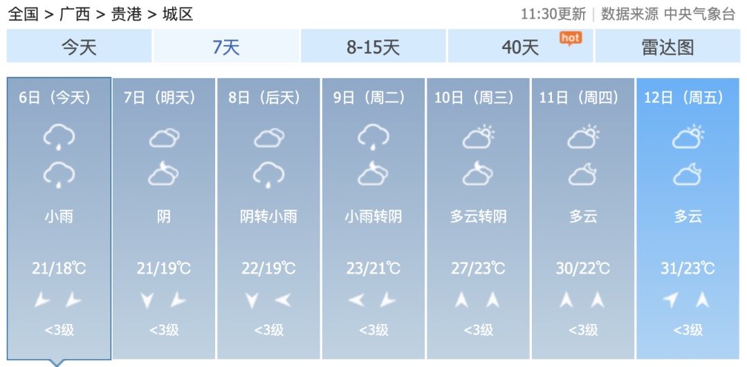 清明收假后广西多地仍有多雨天气！“三月三”前后，高温大范围上线