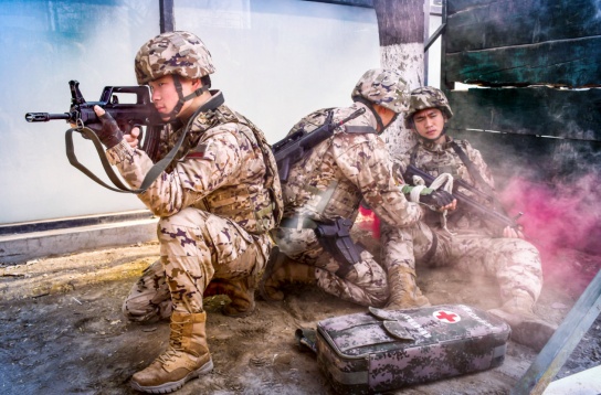 实战实训！武警特战队员开展实战化训练