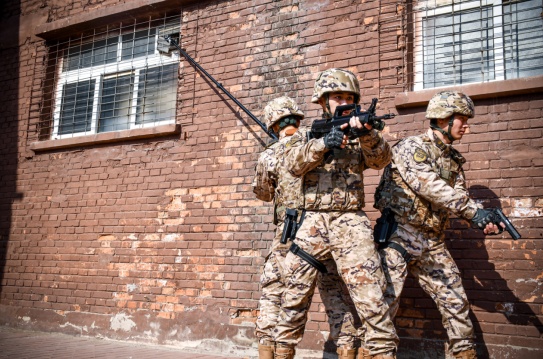 实战实训！武警特战队员开展实战化训练