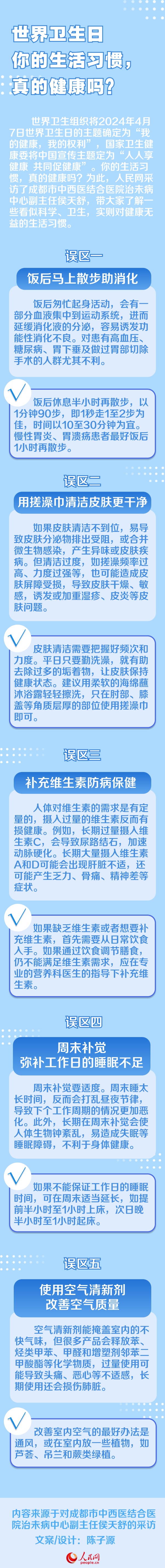 世界卫生日：你的生活习惯，真的健康吗？