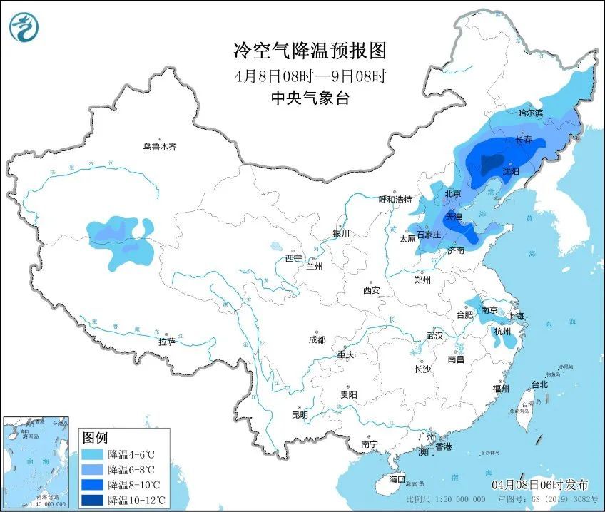 北方将有降温降水过程，华南多地雨水暂歇