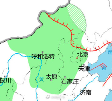 东北华北迎降水降温 部分地区或伴有雷暴 东北华北迎降水降温 部分地区或伴有雷暴