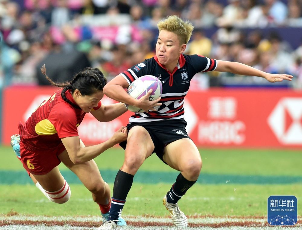 中国队获香港国际七人橄榄球赛“银剑赛”女子组冠军