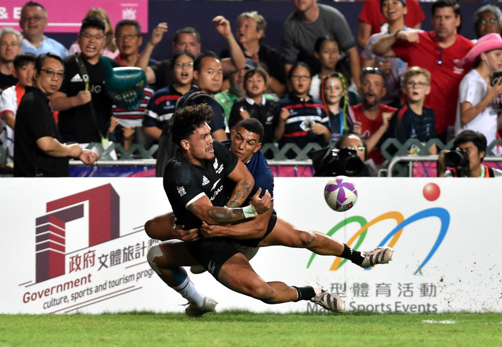 香港国际七人橄榄球赛：新西兰队再次包揽冠军