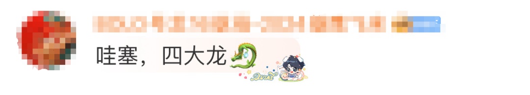 哇,首个四龙“聚会”! 哇,首个四龙“聚会”!