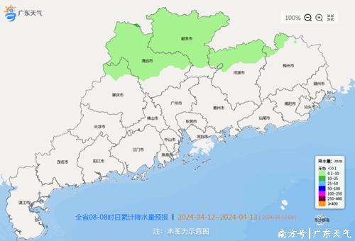 未来三天广东气温逐日回升，早晚有轻雾