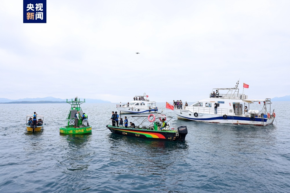 我国自主研发波浪能海洋生态监测浮标研发测试平台投入使用