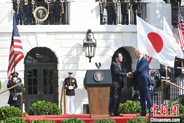 美日领导人白宫会晤防务合作成重头戏
