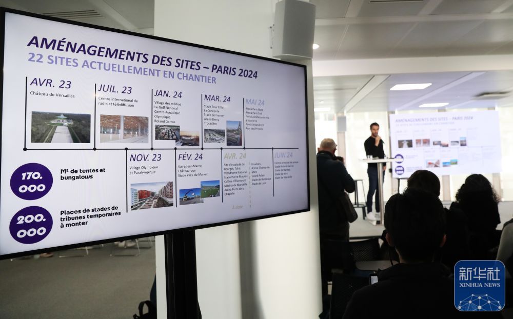 巴黎奥组委举行新闻布会 介绍赛会筹备情况和工作进展 巴黎奥组委举行新闻布会 介绍赛会筹备情况和工作进展