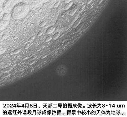 中国卫星又给地球月球拍了张合影
