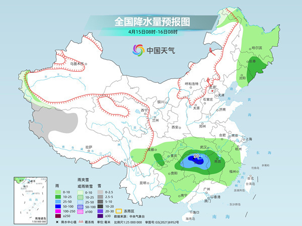 大暴雨冰雹百米“沙墙”，气温骤降12℃！多预警齐发