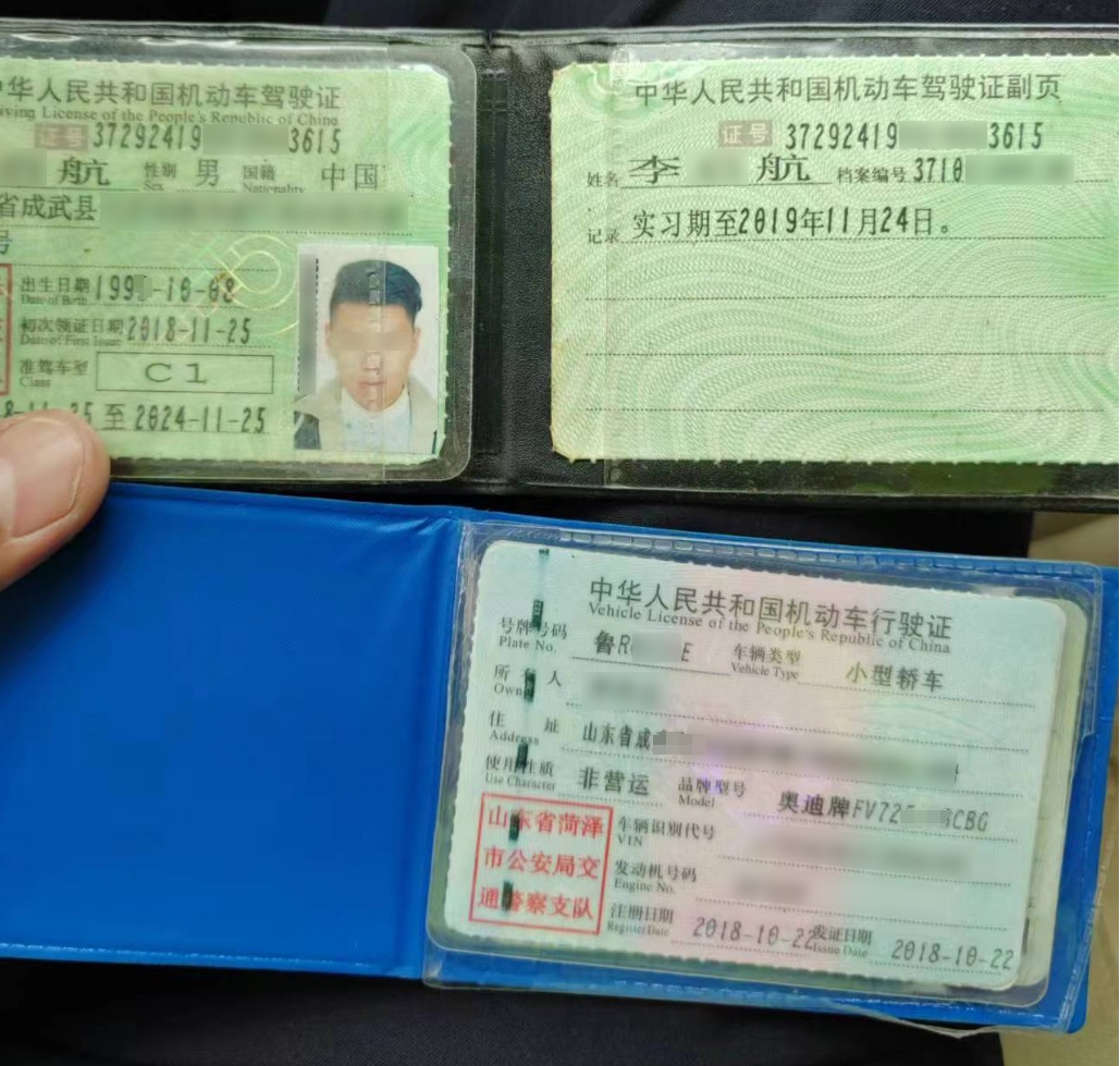 拿假证上路，这下真被抓了吧