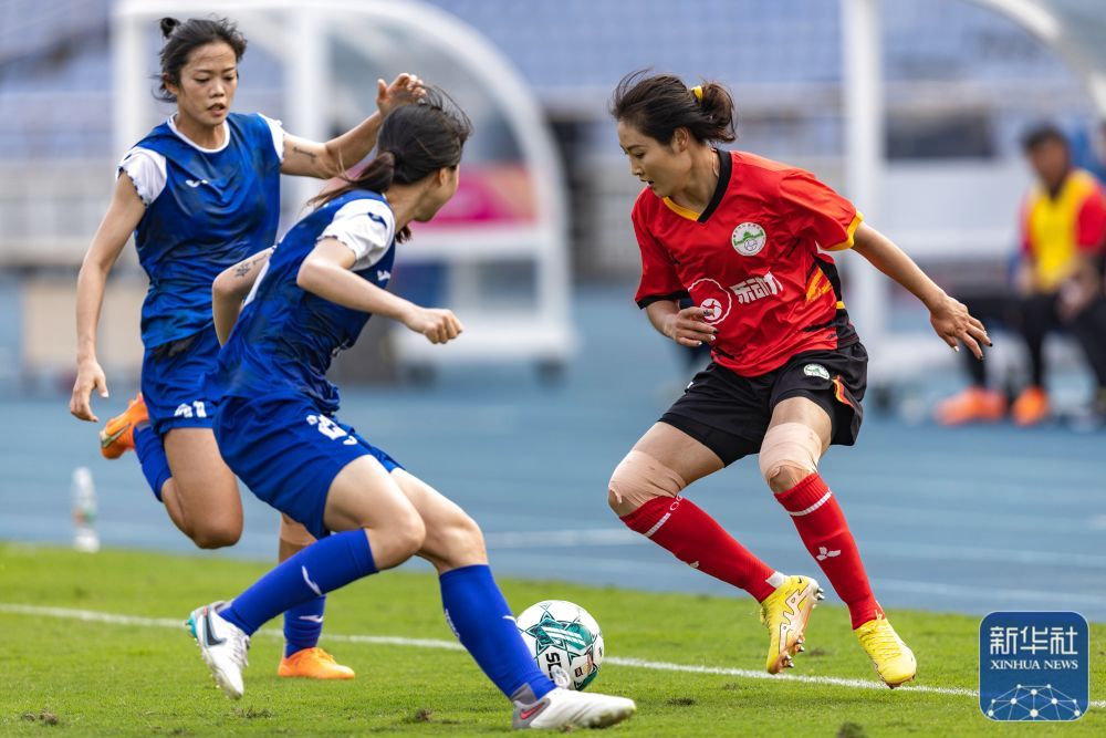 女超：广东女足队胜永川茶山竹海橙狮女足队