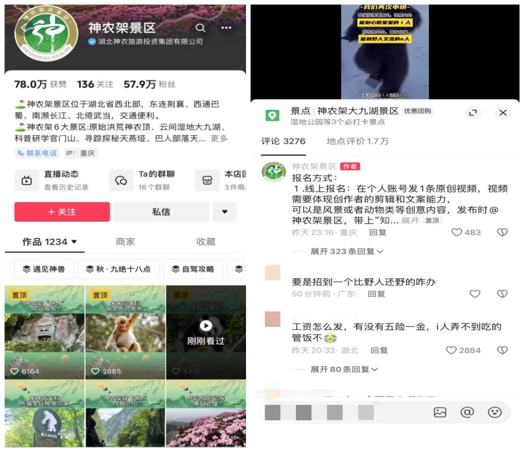 月薪6千，要求“身体好，遇见野人跑得快”！著名景区招聘引热议，官方回应→