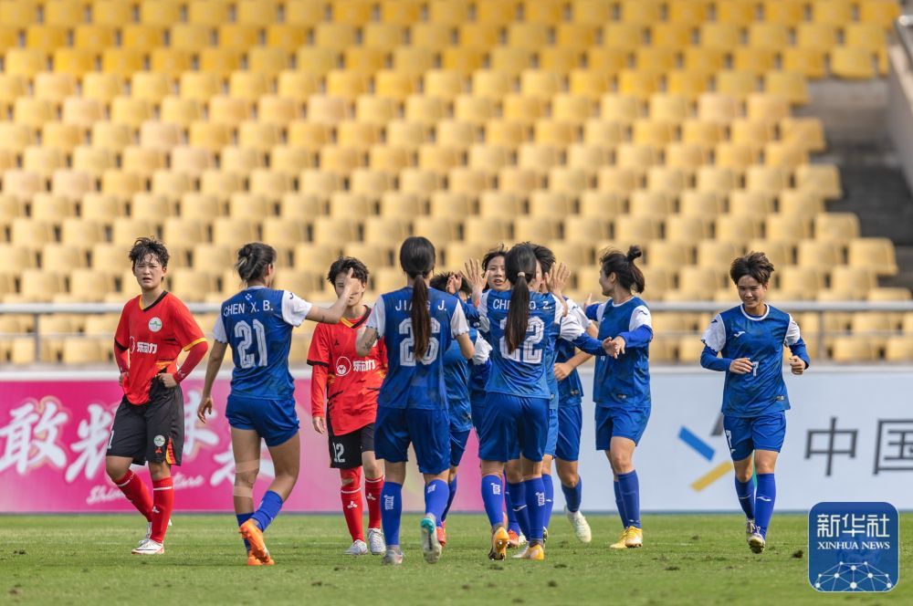 女超：广东女足队胜永川茶山竹海橙狮女足队
