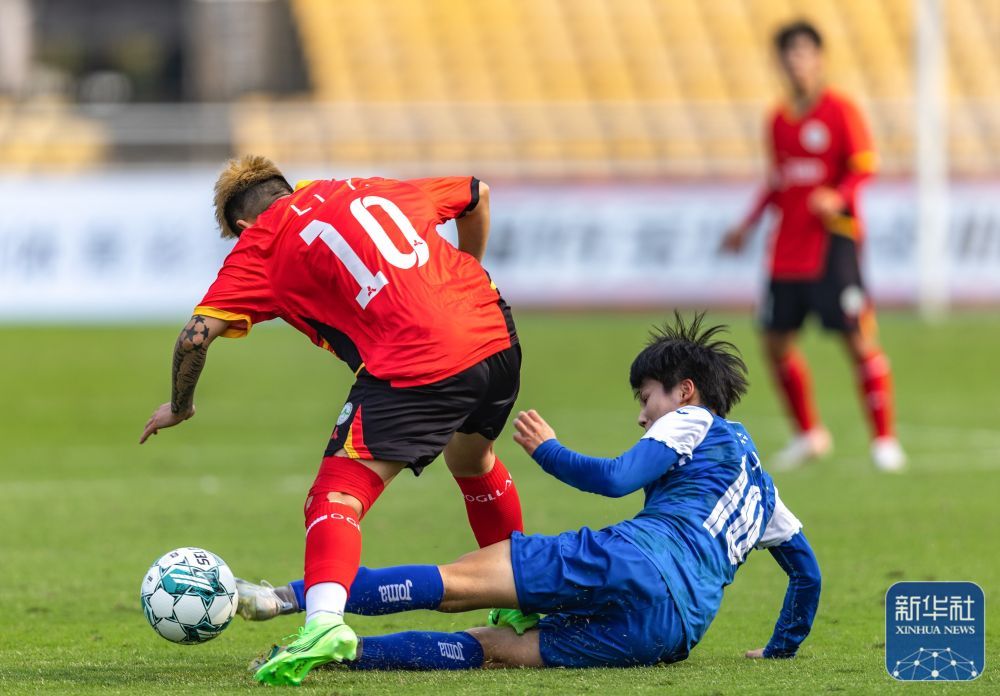 女超：广东女足队胜永川茶山竹海橙狮女足队