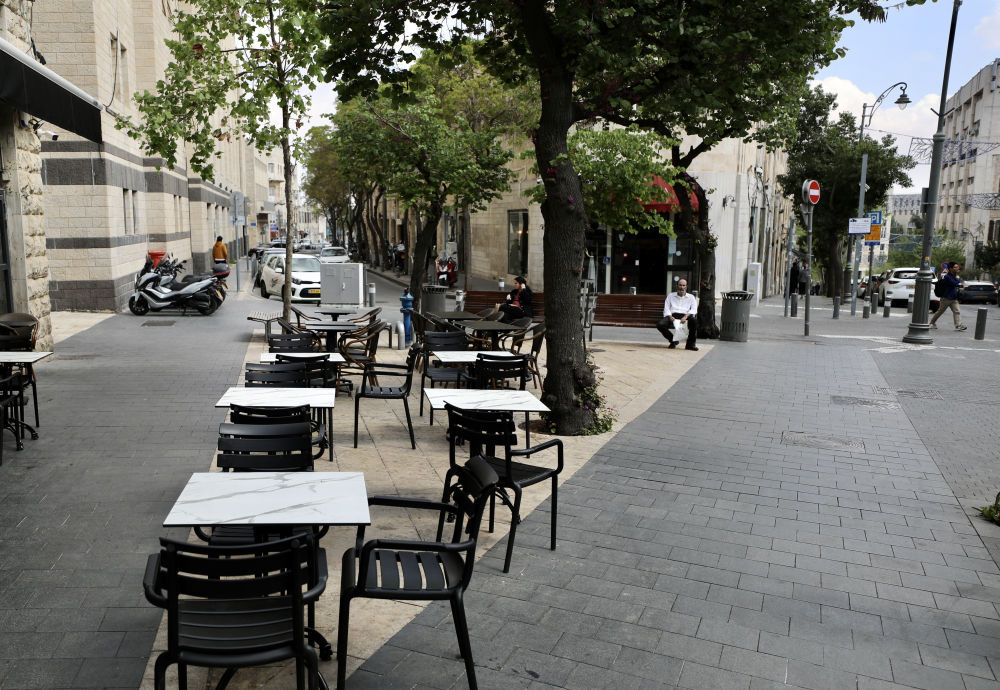 耶路撒冷：空荡的街头