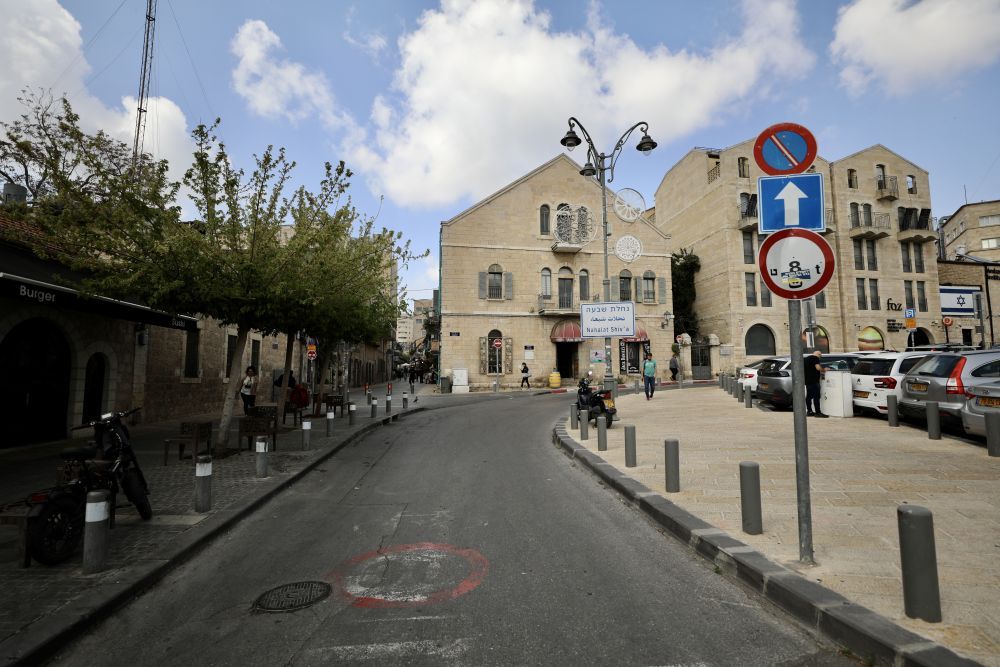 耶路撒冷：空荡的街头