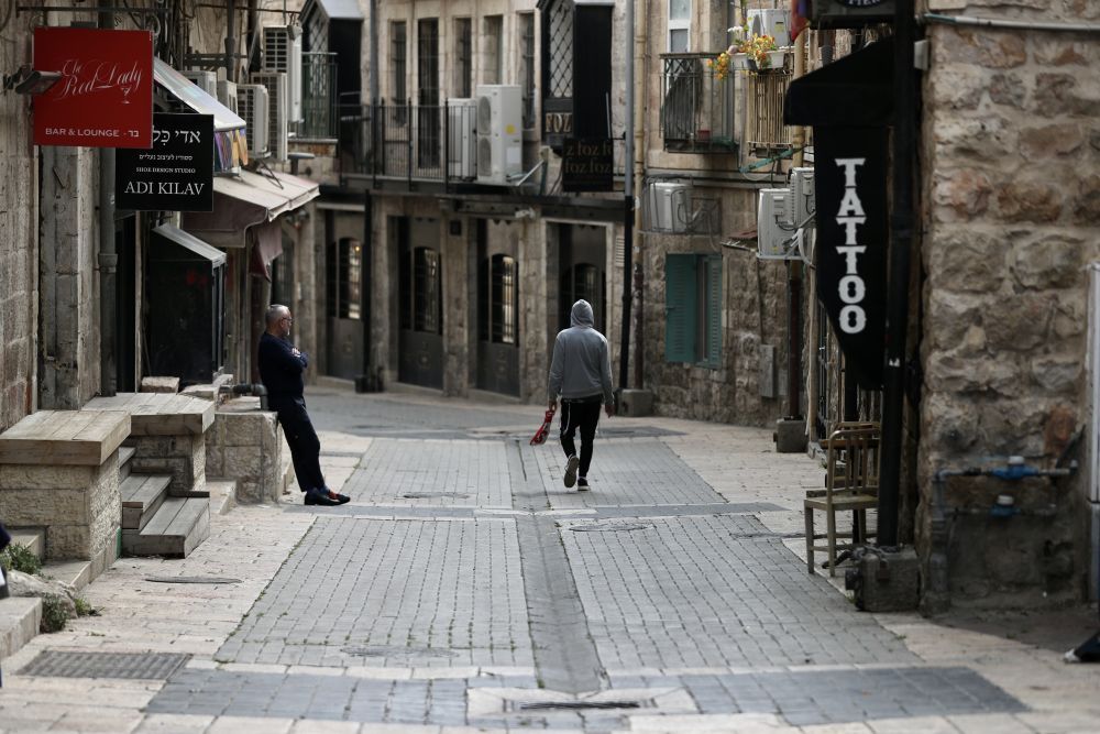 耶路撒冷：空荡的街头