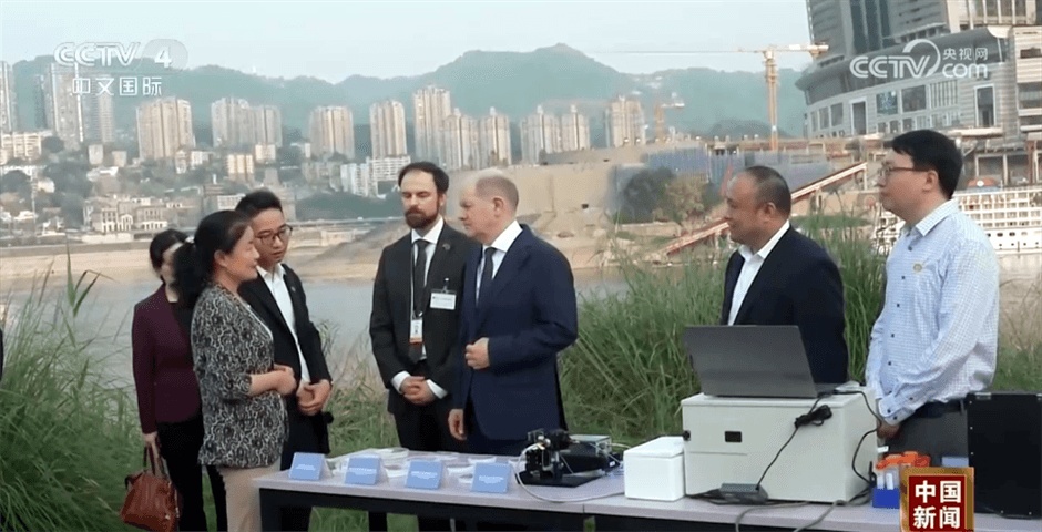 德国总理访华特别安排“城市漫步”行程 感受中国城市发展脉搏