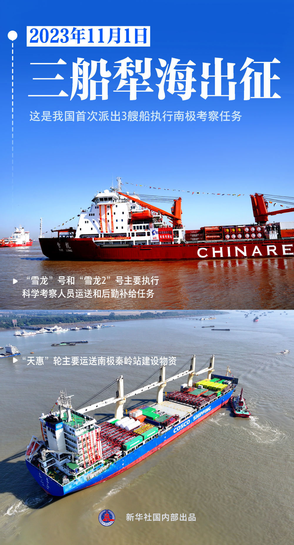 5个月8万海里，中国第40次南极考察的非凡航程