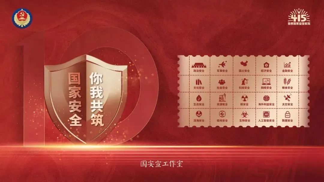 全民国家安全教育日 | 海报 | 总体国家安全观 创新引领10周年