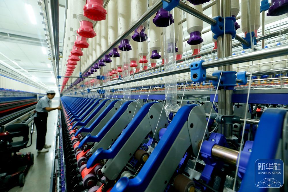 山东即墨：智慧纺纱生产线助推纺织产业升级