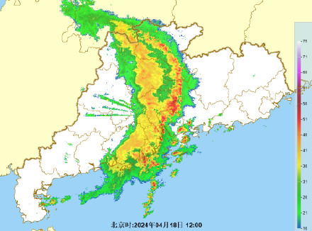 强飑线朝着粤东去了 ！广州风雨暂歇，未来一周广东强降水频繁