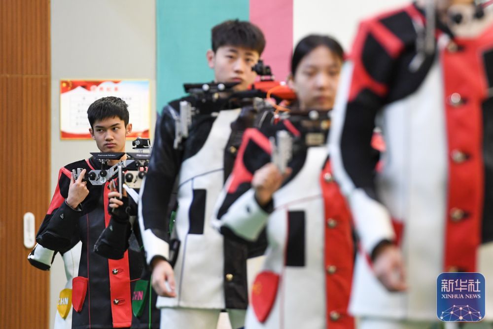 国家步手枪射击队举行联合训练