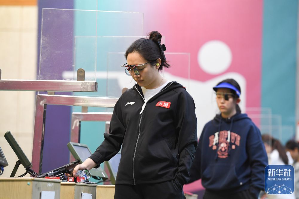 国家步手枪射击队举行联合训练