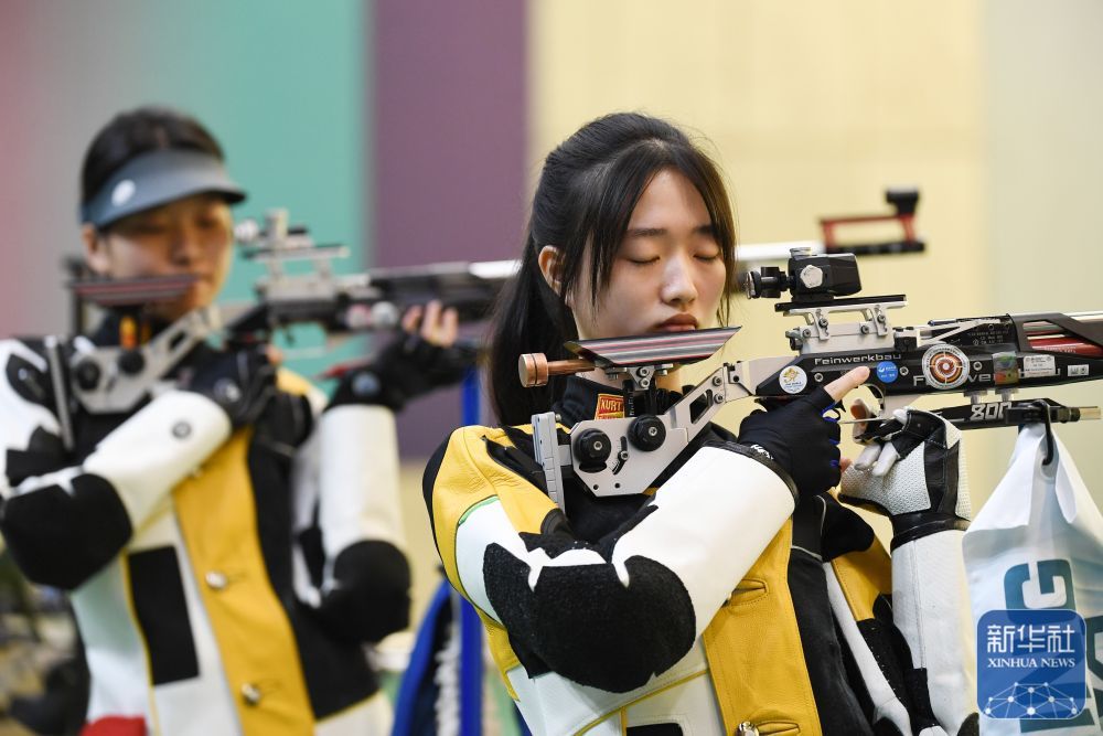 国家步手枪射击队举行联合训练