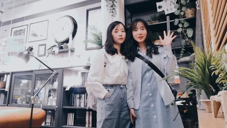 双胞胎姐妹，相逢在北大！