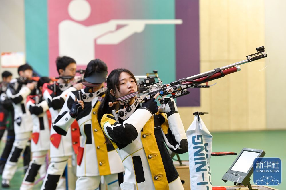 国家步手枪射击队举行联合训练