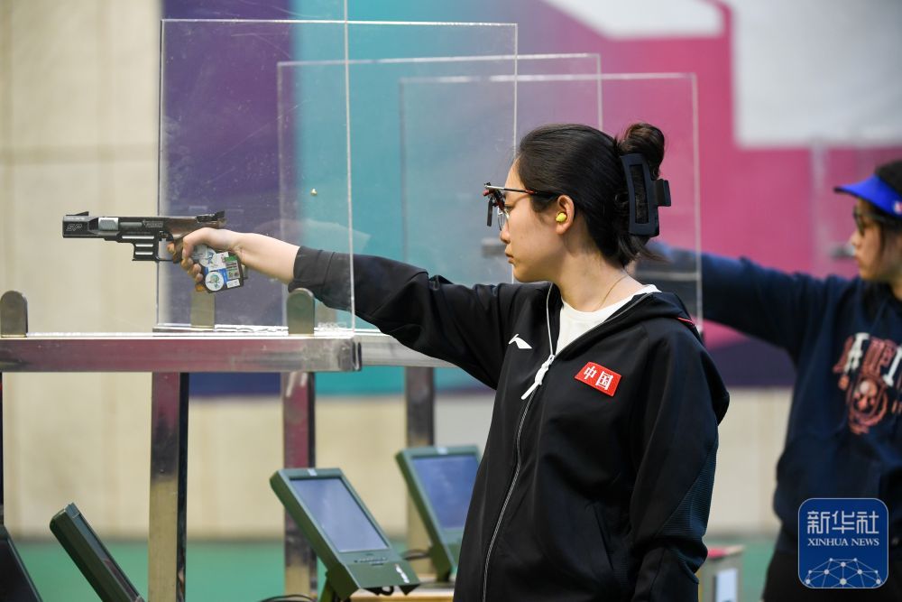 国家步手枪射击队举行联合训练