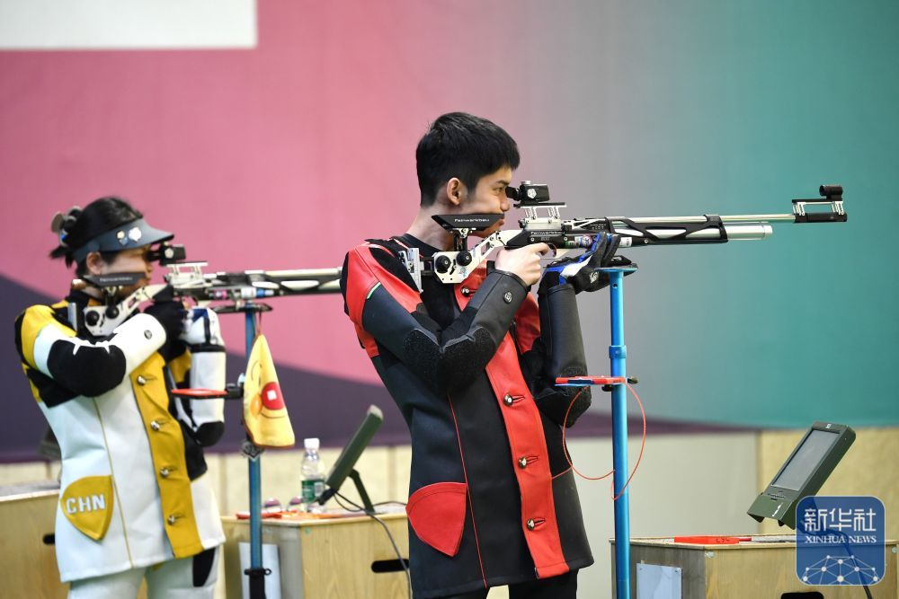 国家步手枪射击队举行联合训练