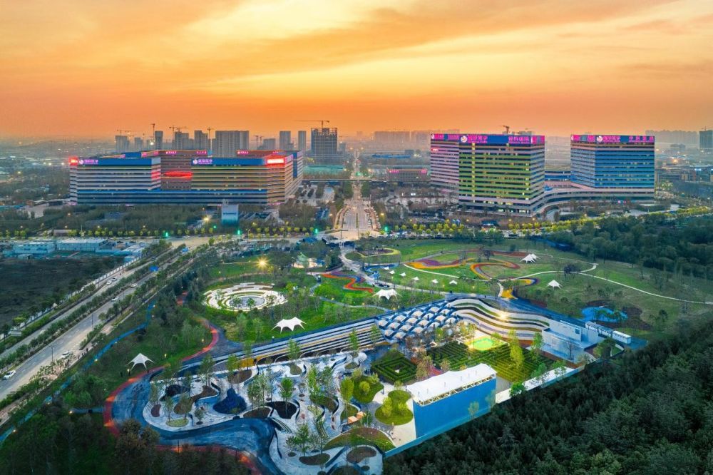 西安高新区：绿色剪影中感受“公园20分钟”