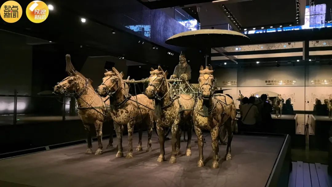 合体展出！就在秦始皇帝陵博物院！