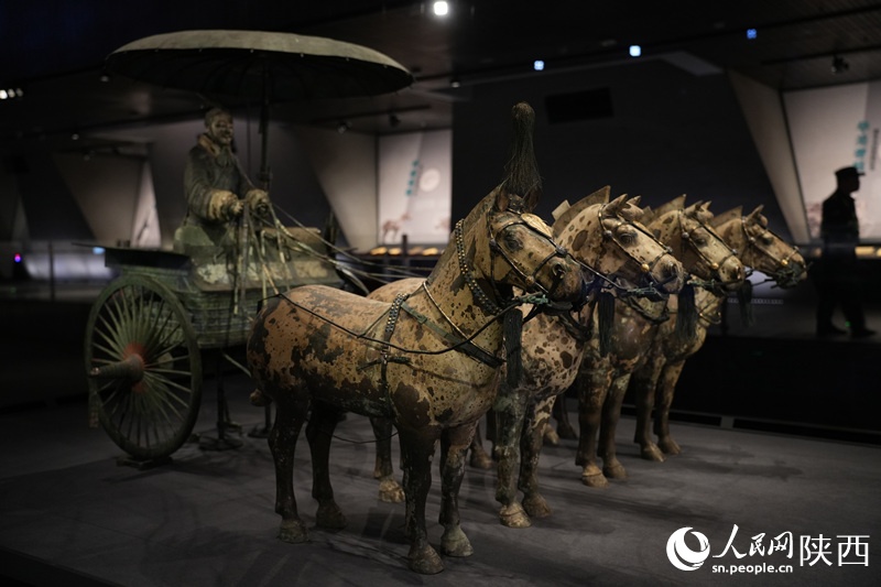 秦始皇的两辆“豪车”,又停一起了! 秦始皇的两辆“豪车”,又停一起了!