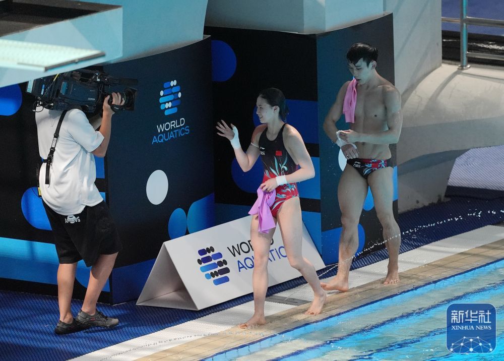 跳水 ｜ 世界杯总决赛：中国队夺得混合团体冠军