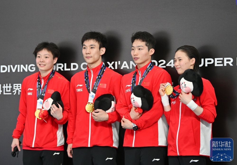 跳水 ｜ 世界杯总决赛：中国队夺得混合团体冠军