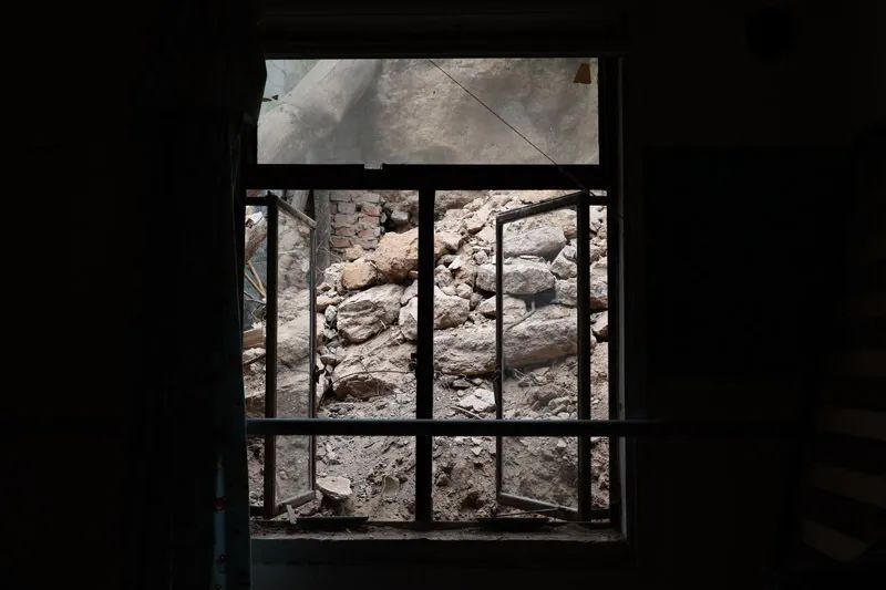 北京海淀一居民区现墩台古迹 北京海淀一居民区现墩台古迹