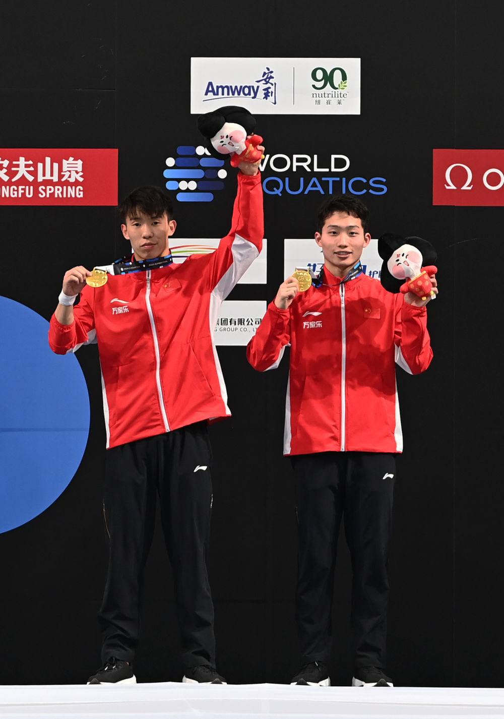 跳水 | 世界杯总决赛：龙道一/王宗源男子双人3米板夺冠