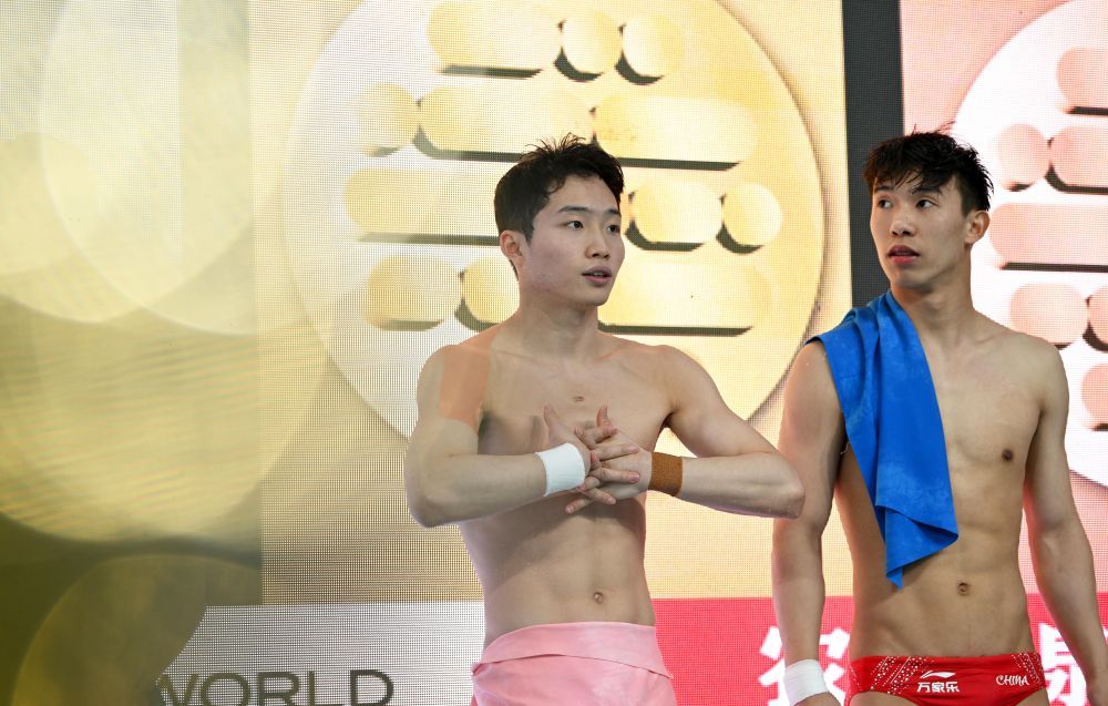 跳水 | 世界杯总决赛：龙道一/王宗源男子双人3米板夺冠