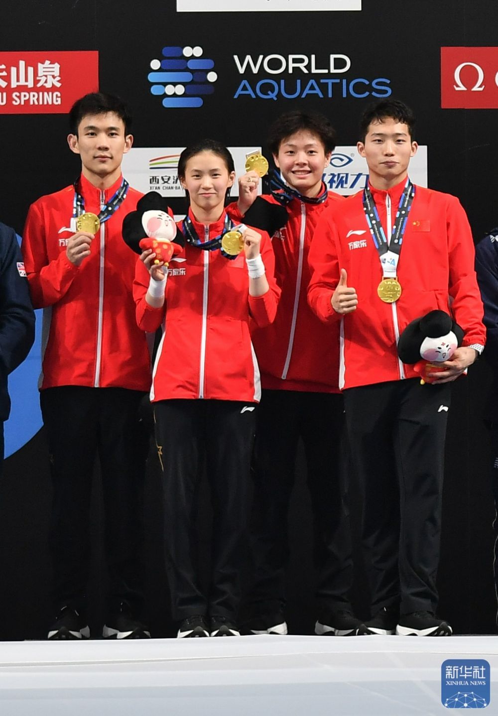 跳水 ｜ 世界杯总决赛：中国队夺得混合团体冠军